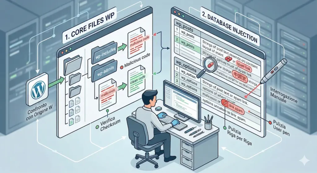 pulire un sito WordPress da malware