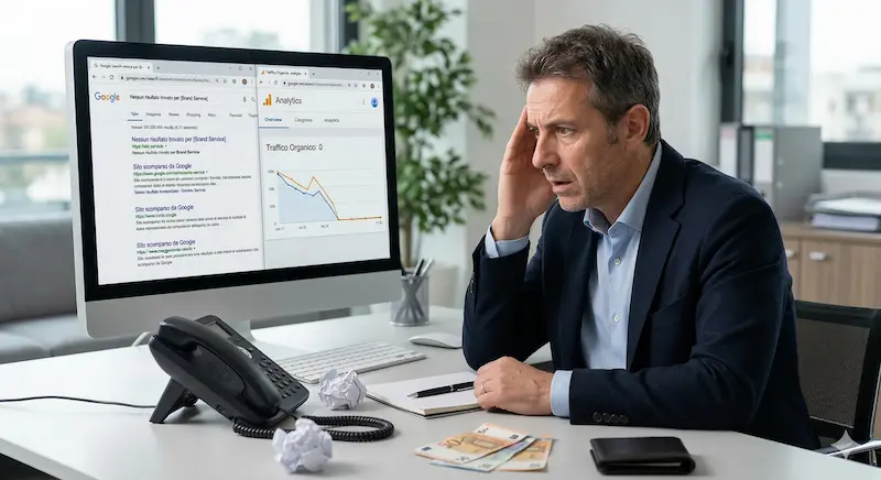 imprenditore disperato dopo restyle sito