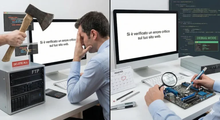 sito wordpress rotto dopo aggiornamento cover article